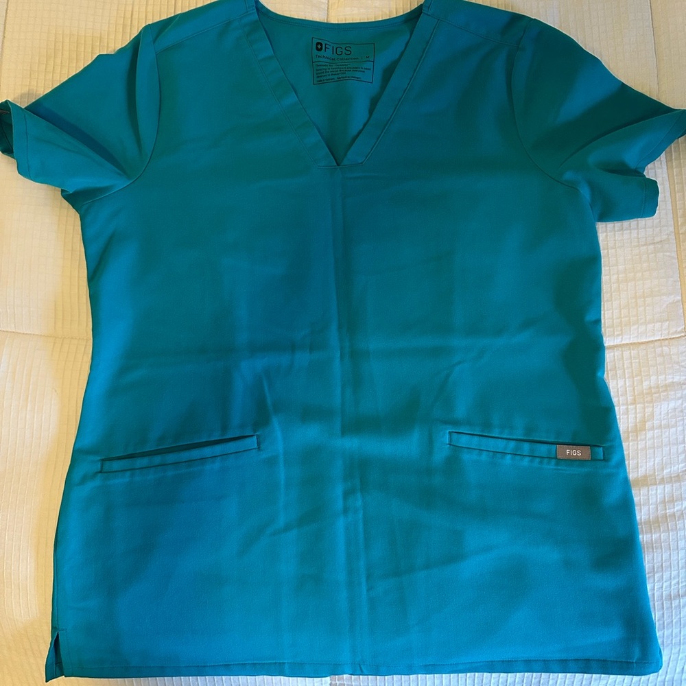 Figs Scrubs top